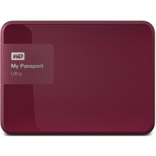 НЖМД WD 2.5 USB 3.0 1TB My Passport Ultra Wild Berry